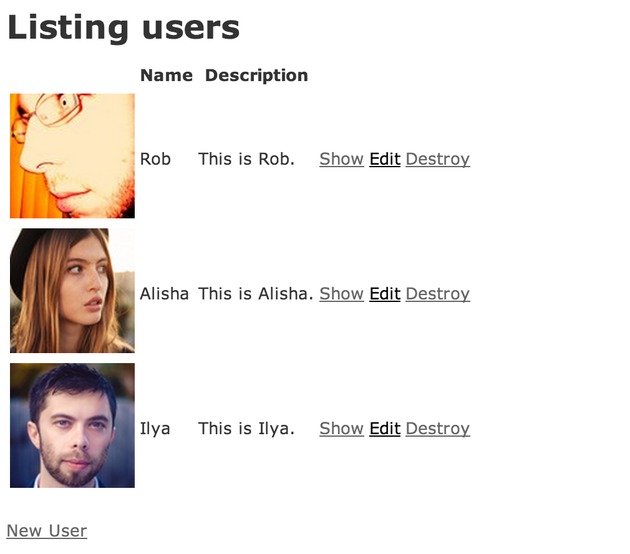 show examples