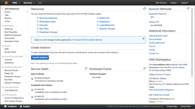 Launch Instance