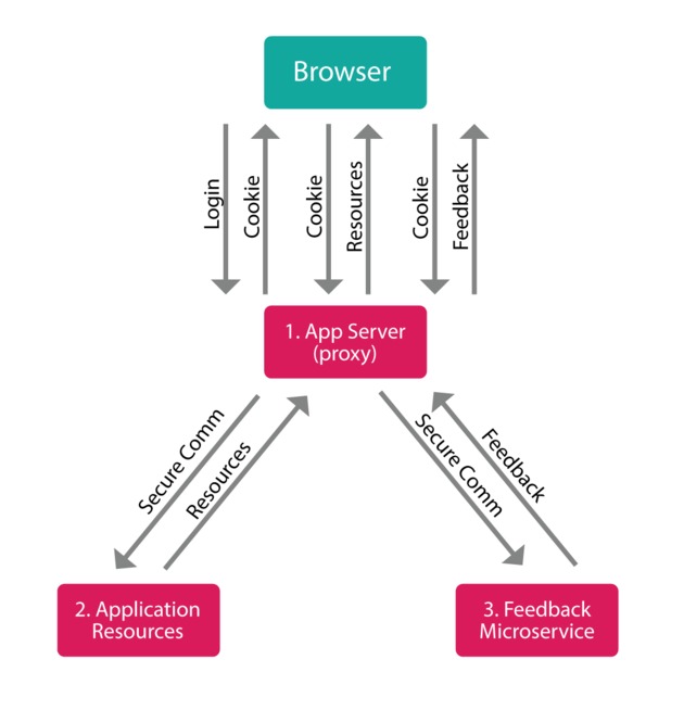 Complex Multi-server Cookie Auth Flow